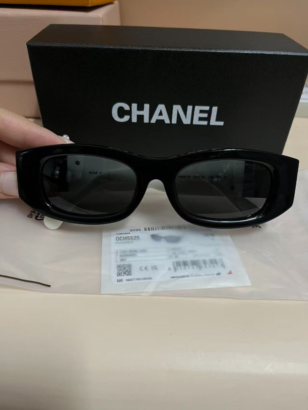 CHANEL CH5525 Rectangle Sunglasses